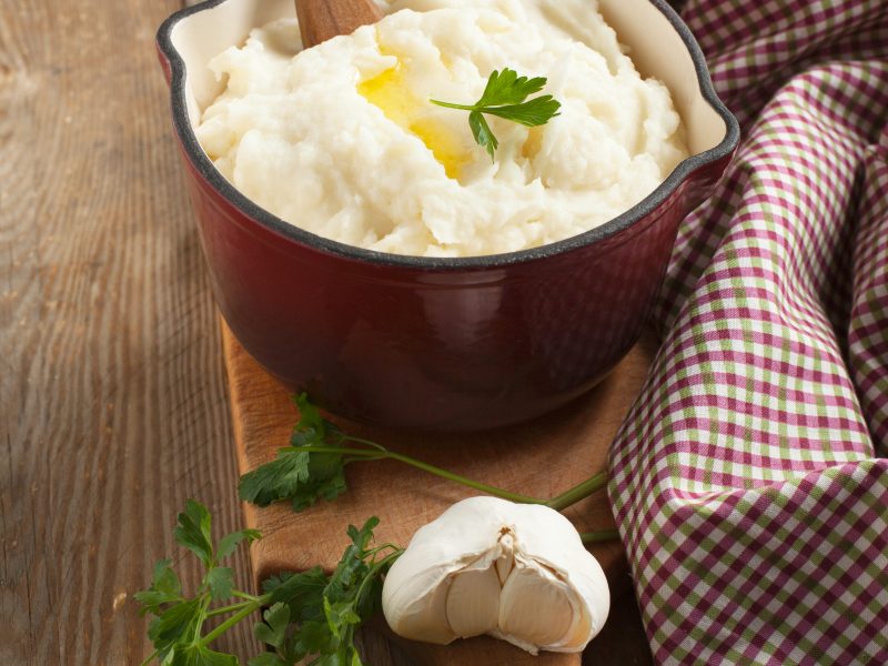 Mashed  Potatoes with Manchego Cheese