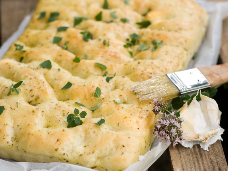 Easy Tuscan Herb Focaccia